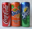 coca cola , 350ml cans and bottles - product's photo